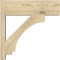 Ekena Millwork Imperial Block Rough Sawn Outlooker, Douglas Fir, 8"W x 24"D x 24"H OUT08X24X24IMP05RDF - alternate 2